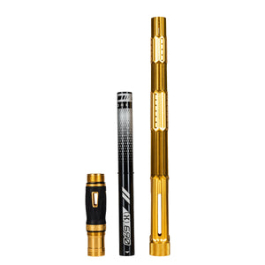 LAZR Elite Fractal Barrel Kit - 15" Dust Gold/Black Inserts - Cocker Threads