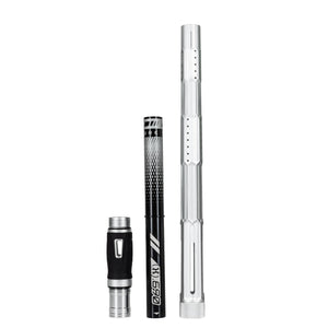 LAZR Elite Fractal Barrel Kit - 15" Dust Silver/Black Inserts - Cocker Threads