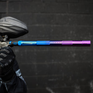 LAZR Elite Fractal Barrel Kit - 15" Blue/Purple Black Inserts - Cocker Threads