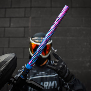 LAZR Elite Orbit Barrel Kit - 15" Blue/Purple Black Inserts - Cocker Threads