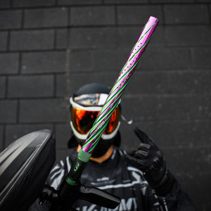 LAZR Elite Orbit Barrel Kit - 15" Green/Purple Black Inserts - Cocker Threads