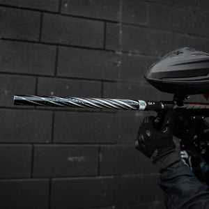 LAZR Elite Orbit Barrel Kit - 15" Dust Pewter/Black Inserts - Cocker Threads