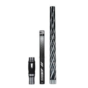 LAZR Elite Orbit Barrel Kit - 15" Dust Pewter/Black Inserts - Cocker Threads