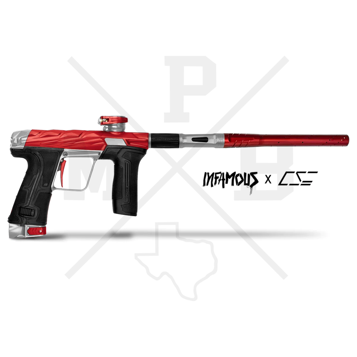 Planet Eclipse Infamous CS3 - Red/Silver