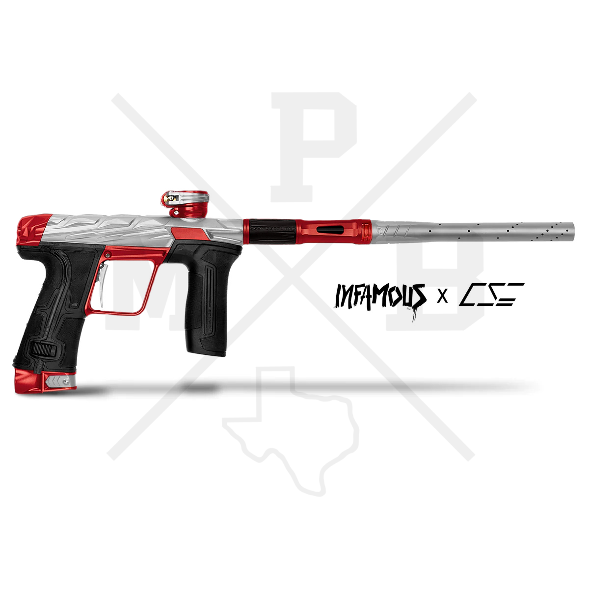 Planet Eclipse Infamous CS3 - Silver/Red
