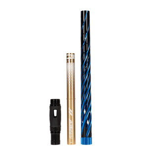 LAZR Elite Orbit Barrel Kit - 15" Dust Blue/Black - Colored Inserts - Cocker Threads