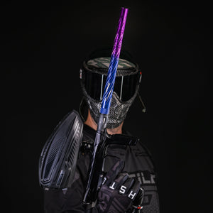 LAZR Elite Orbit Barrel Kit - 15" Black/Purple Fade - Colored Inserts - Cocker Threads