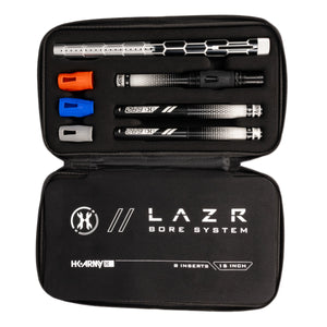 LAZR Elite Nexus Barrel Kit - 15" Black/Silver Fade - Black Inserts - Cocker Threads