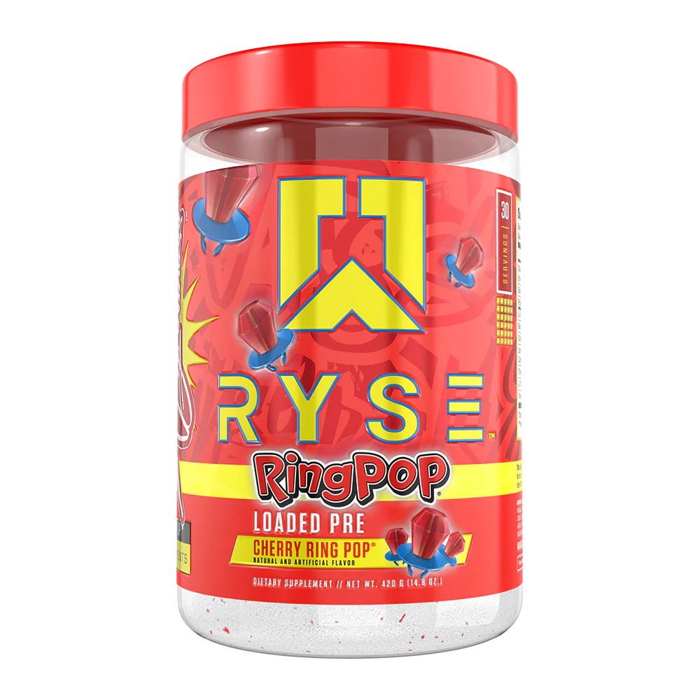 RYSE Loaded Pre-Workout - Ring Pop Cherry