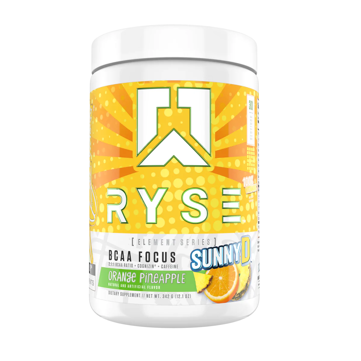 RYSE BCAA Focus - SunnyD Orange Pineapple