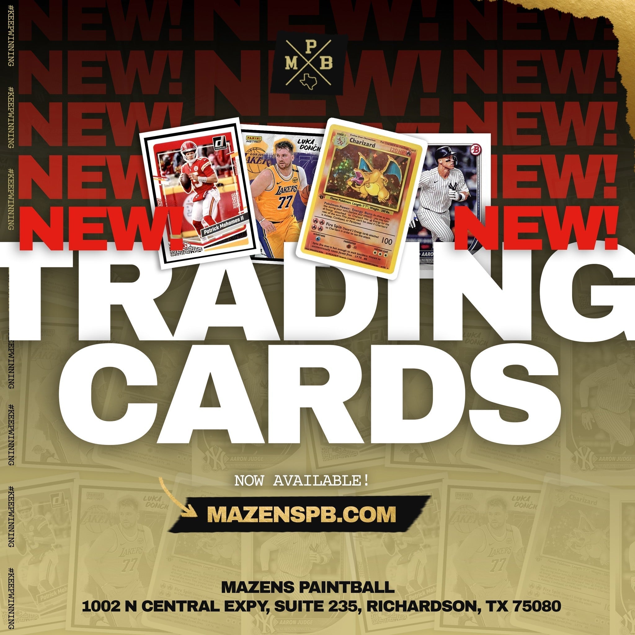 New Product - Trading Cards! - Mazens Paintball