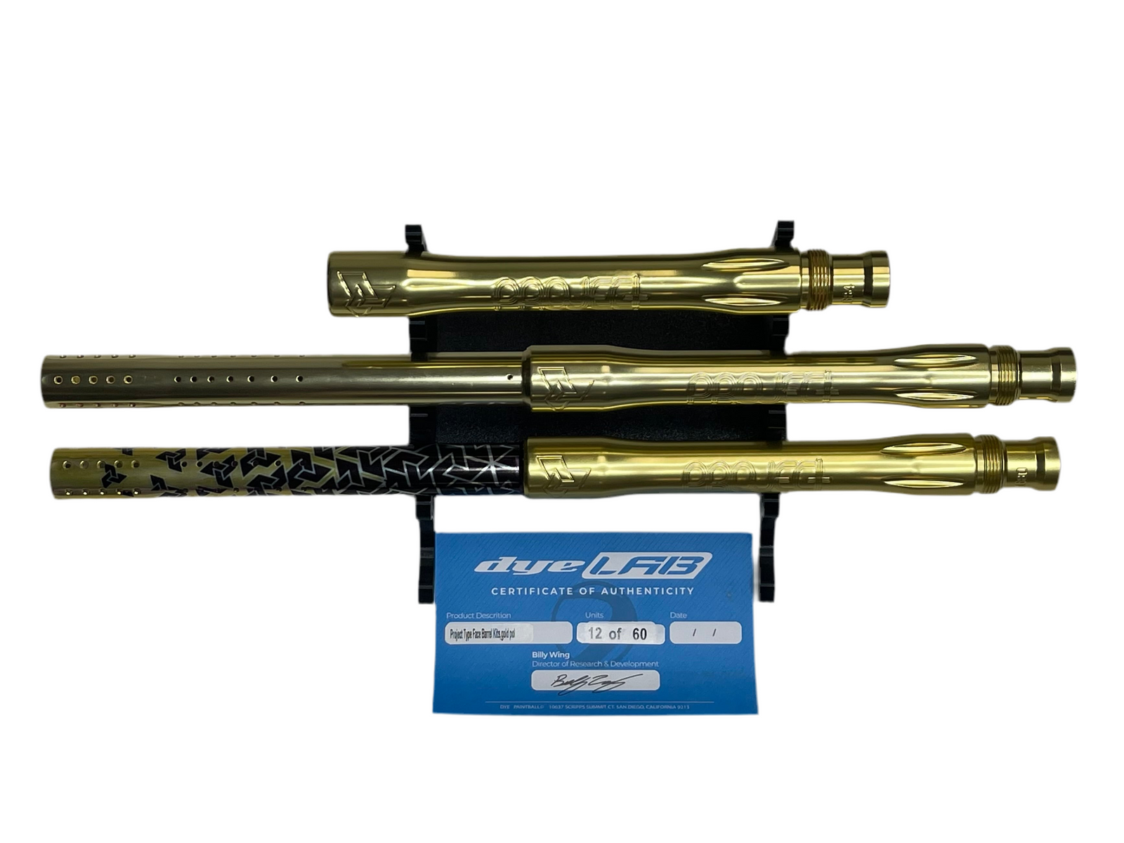 DyeLAB Project UL-S Barrel Kit - Autococker - Gold (12 of 60)