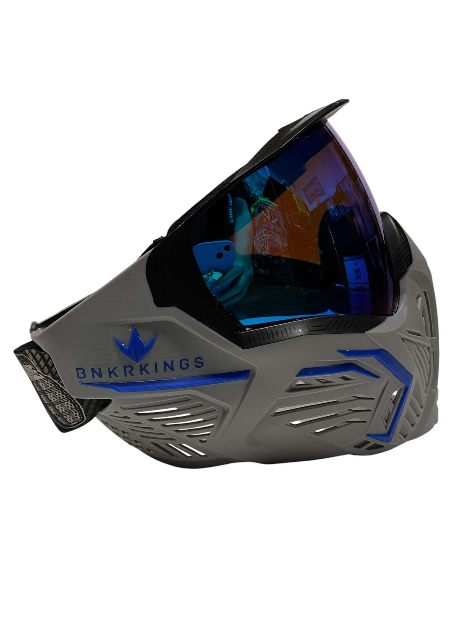 Bunkerkings CMD Mask (Used) - Grey/Blue