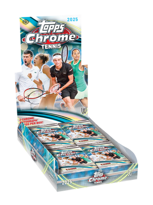 2025 Topps Chrome Tennis Hobby Box