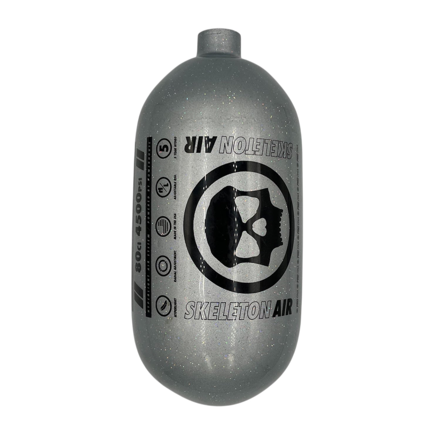 Infamous Hyperlight 80/4500 (Used - Bottle Only) - Galaxy Silver