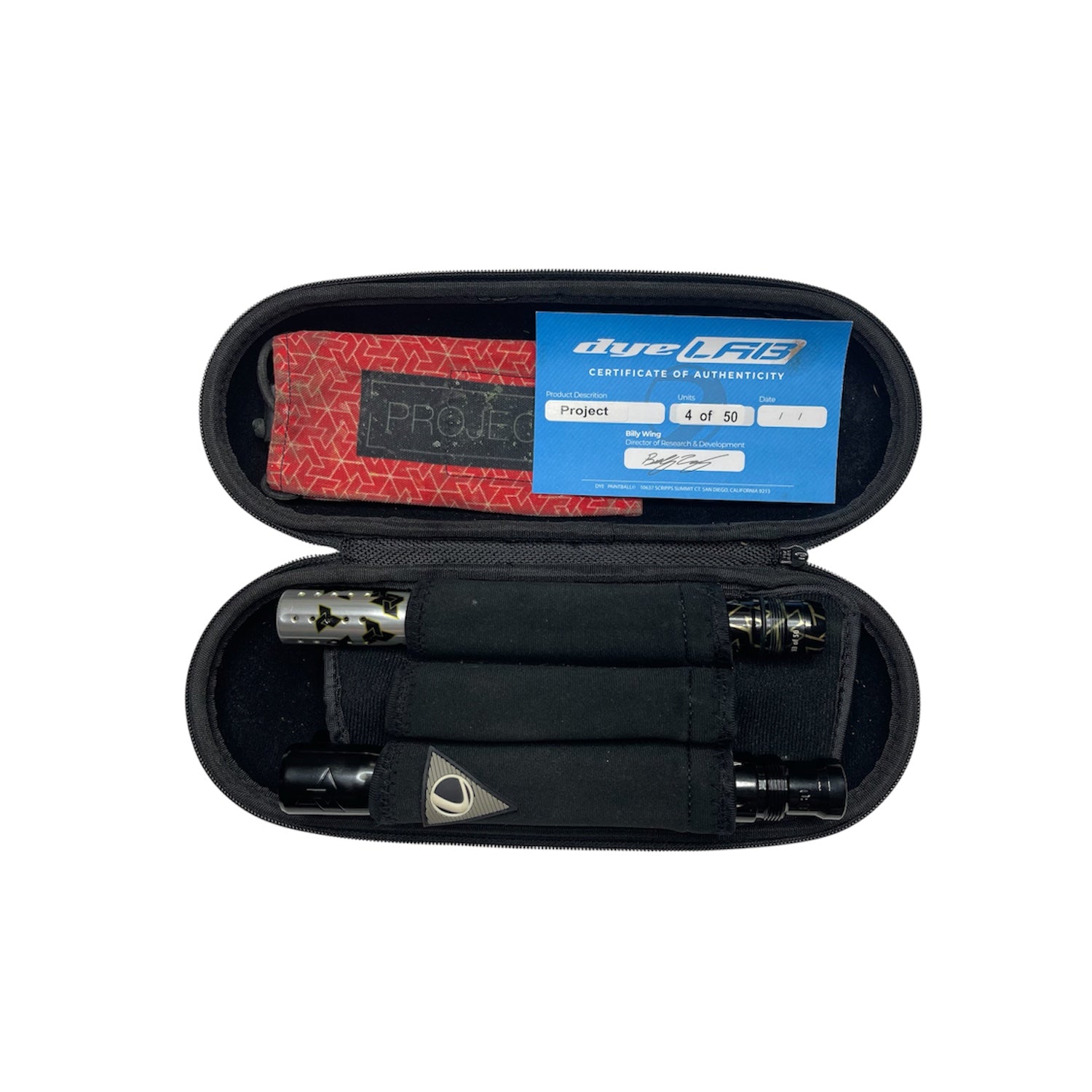 DyeLAB Project UL-S Barrel Kit - Autococker - Gold/Black/Silver (4 of 50)