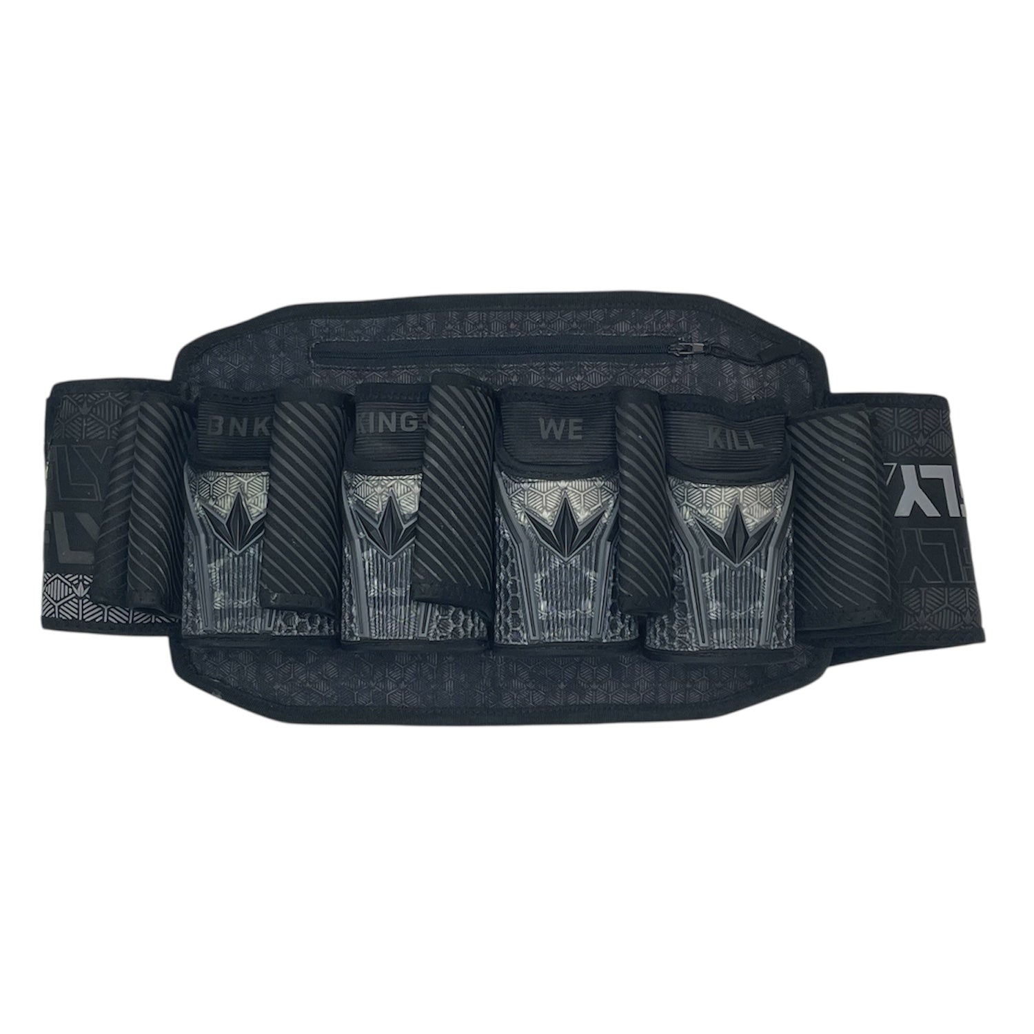 Bunkerkings Fly2 Strapless Pack 4+7 (Used) - Black/Grey Skull