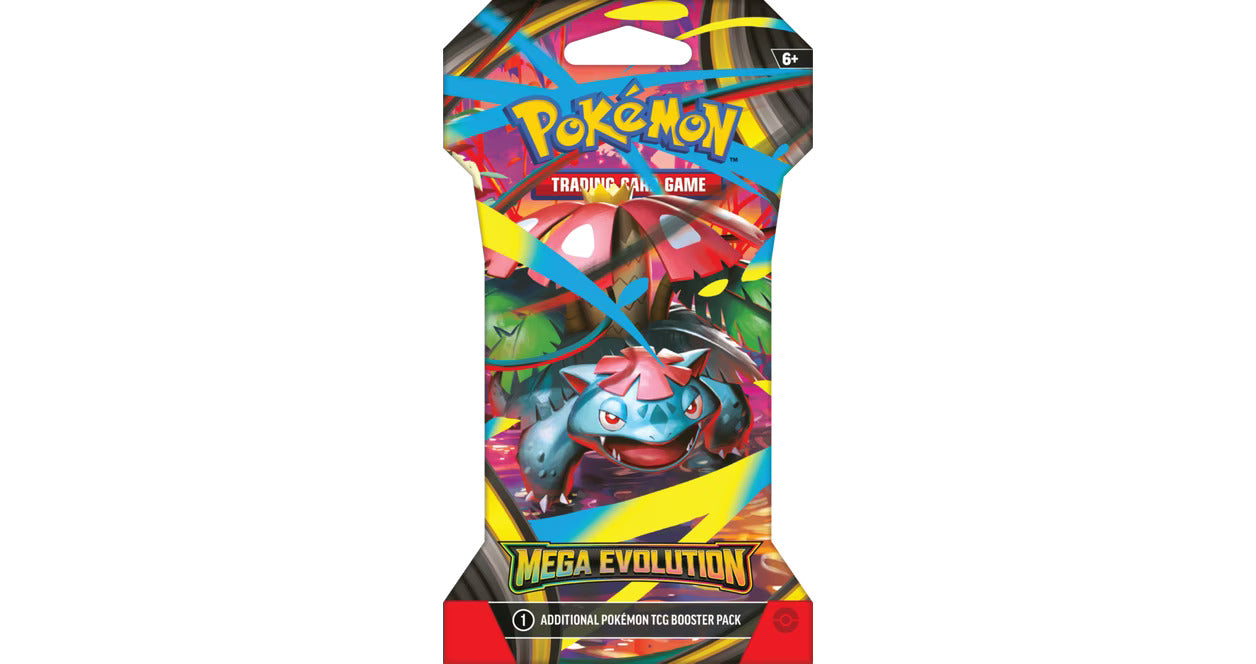 mega evolution base booster box Pokémon Sleeved Booster Pack - ME01 - Mega Evolutions Base Set
