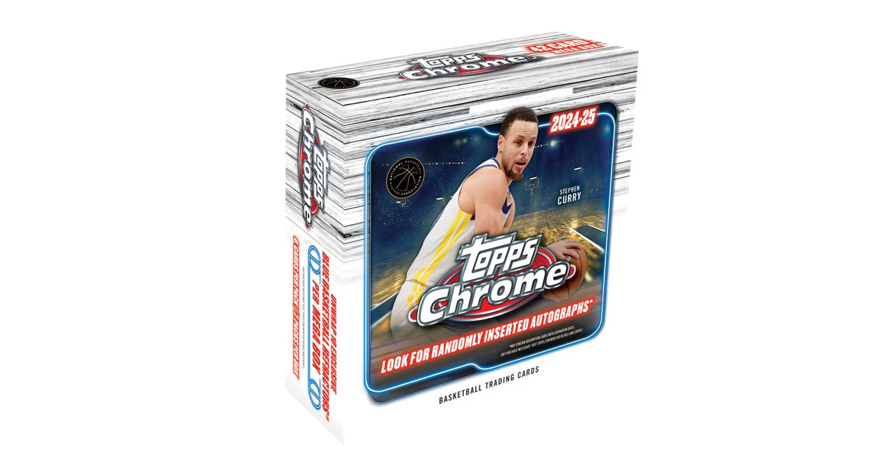 2024-25 Topps Chrome NBA Basketball Mega Box