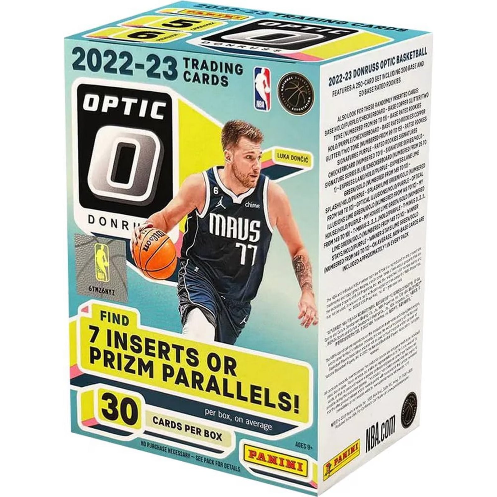 2022-23 Panini Donruss Optic NBA Basketball Blaster Box