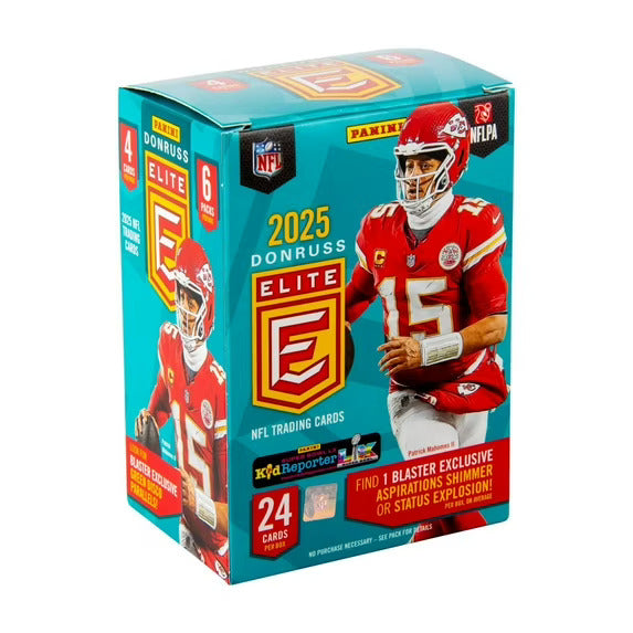 2025 Panini Donruss Elite NFL Football Blaster Box