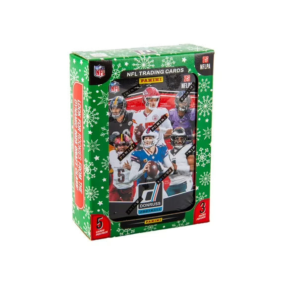 2025 Panini Donruss NFL Football Holiday Tin