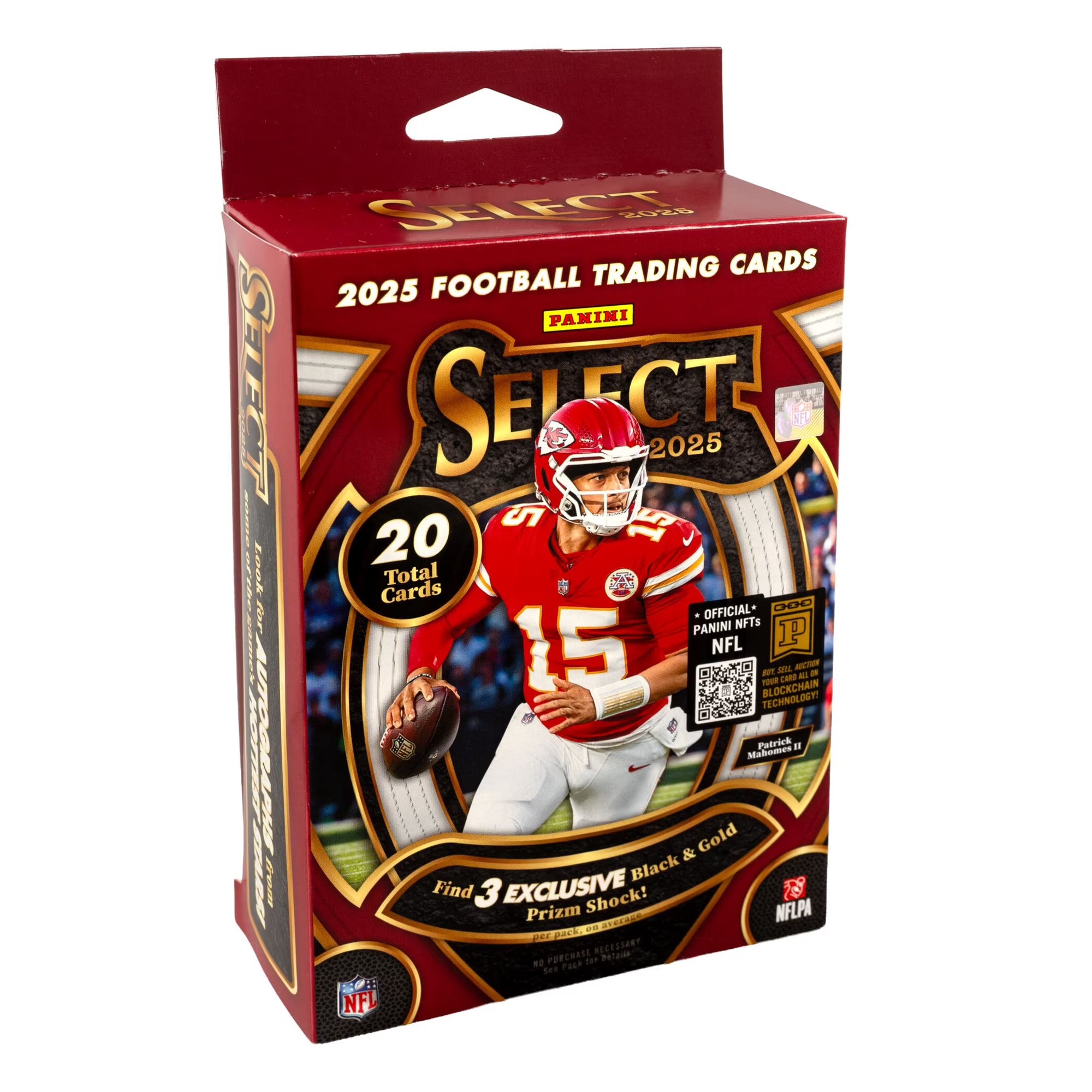 2025 Panini Select NFL Football Hanger Box (Black & Gold Prizm