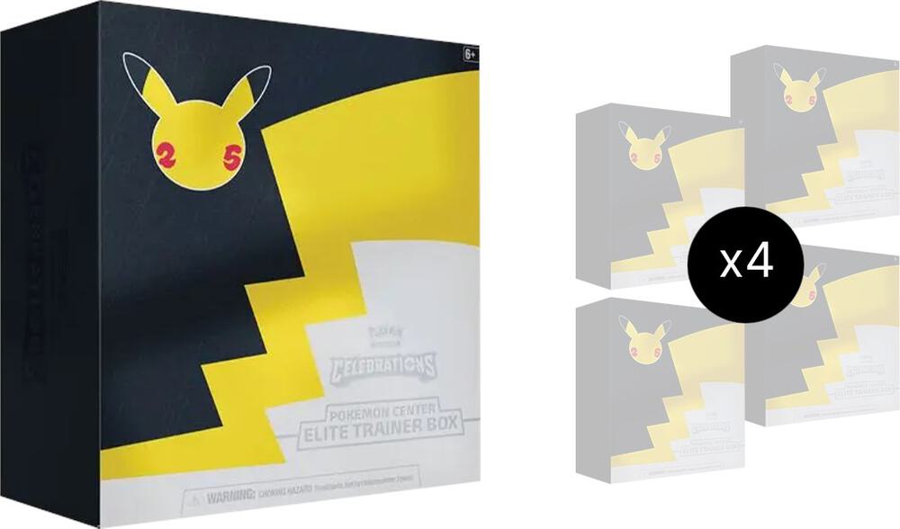 Pokémon Celebrations Pokemon Center Elite Trainer Box Case (Exclusive) - Celebrations