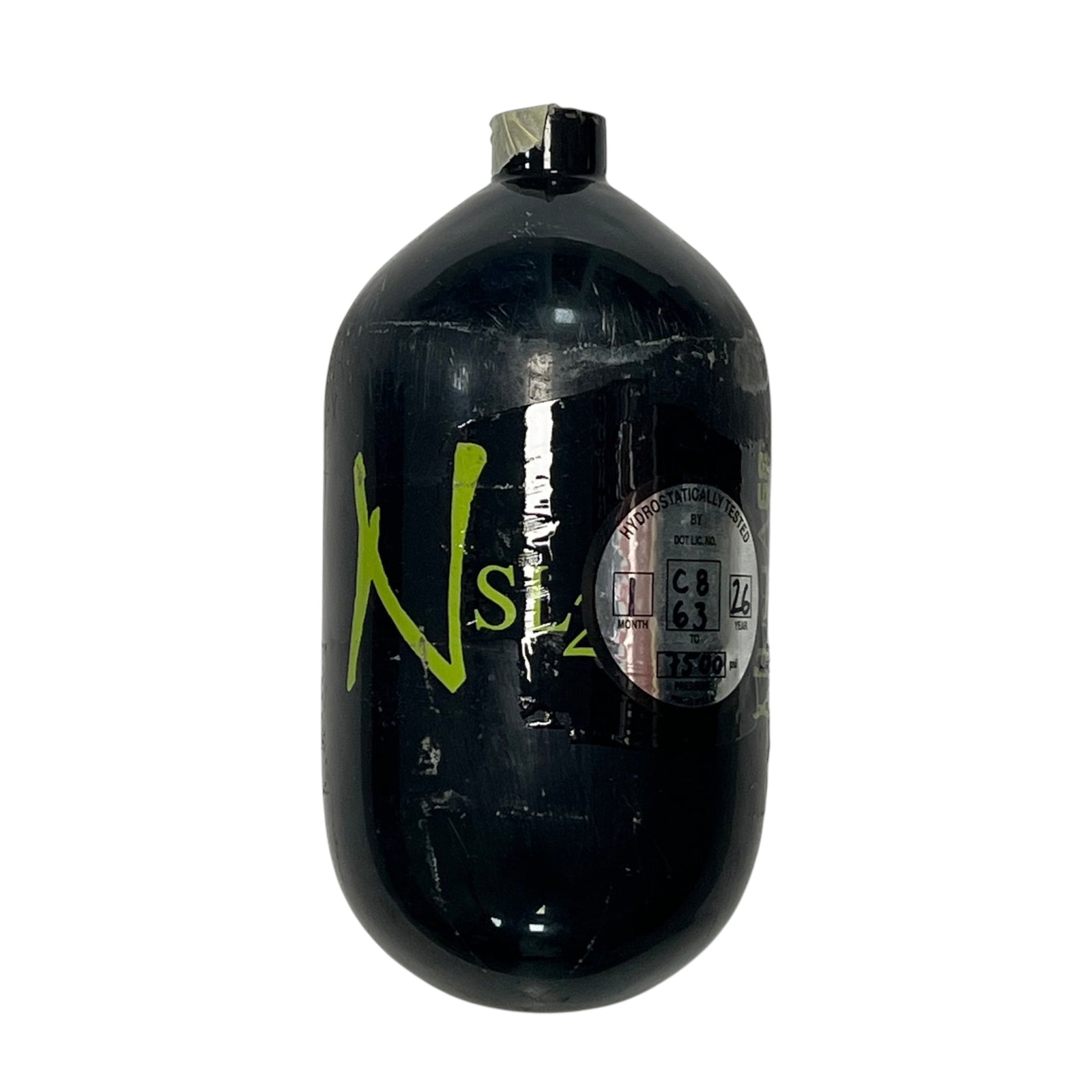 Ninja SL2 68/4500 (Used - Bottle Only) - Black/Lime Green