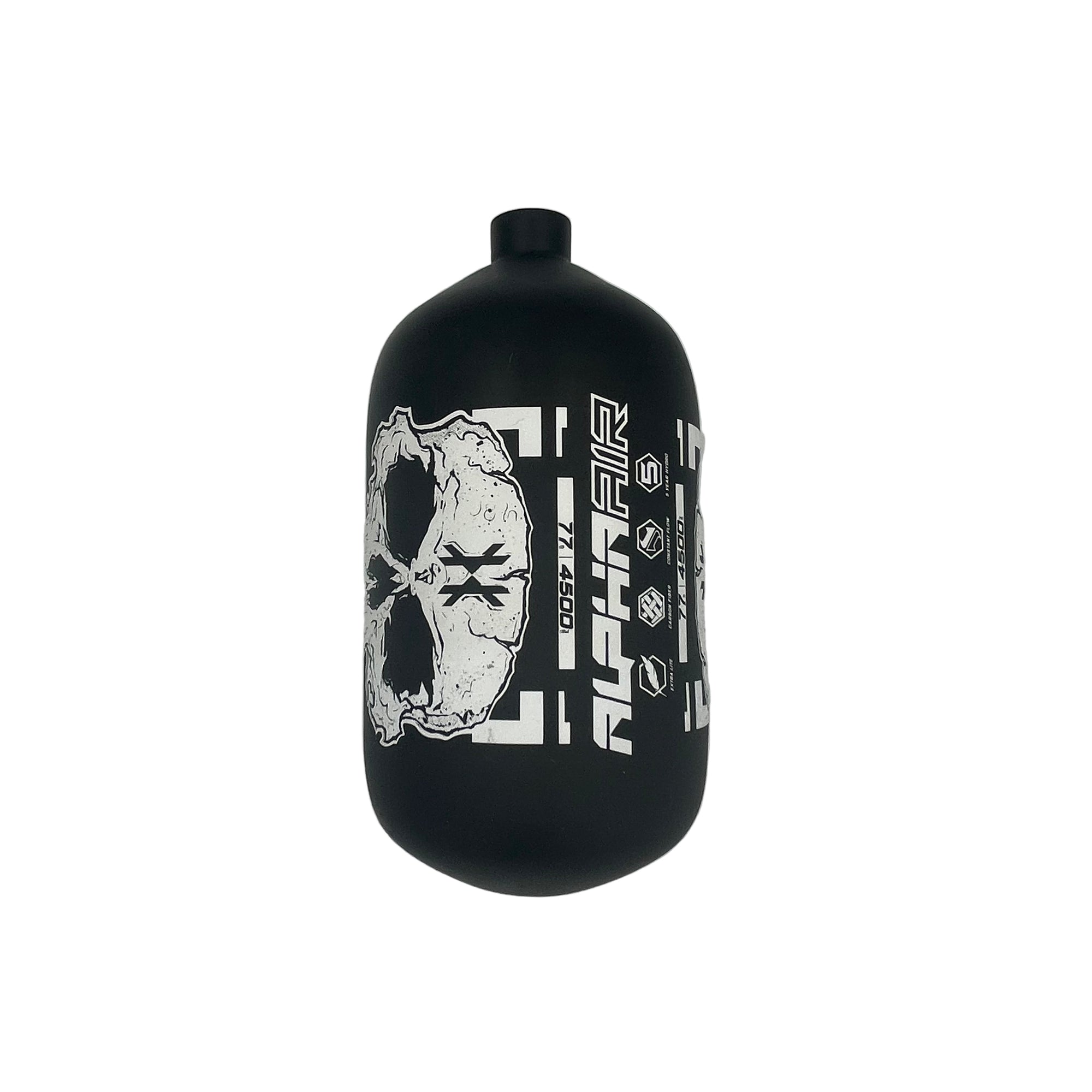 HK Army Alpha Air 77/4500 (Used - Bottle Only) - Black/White