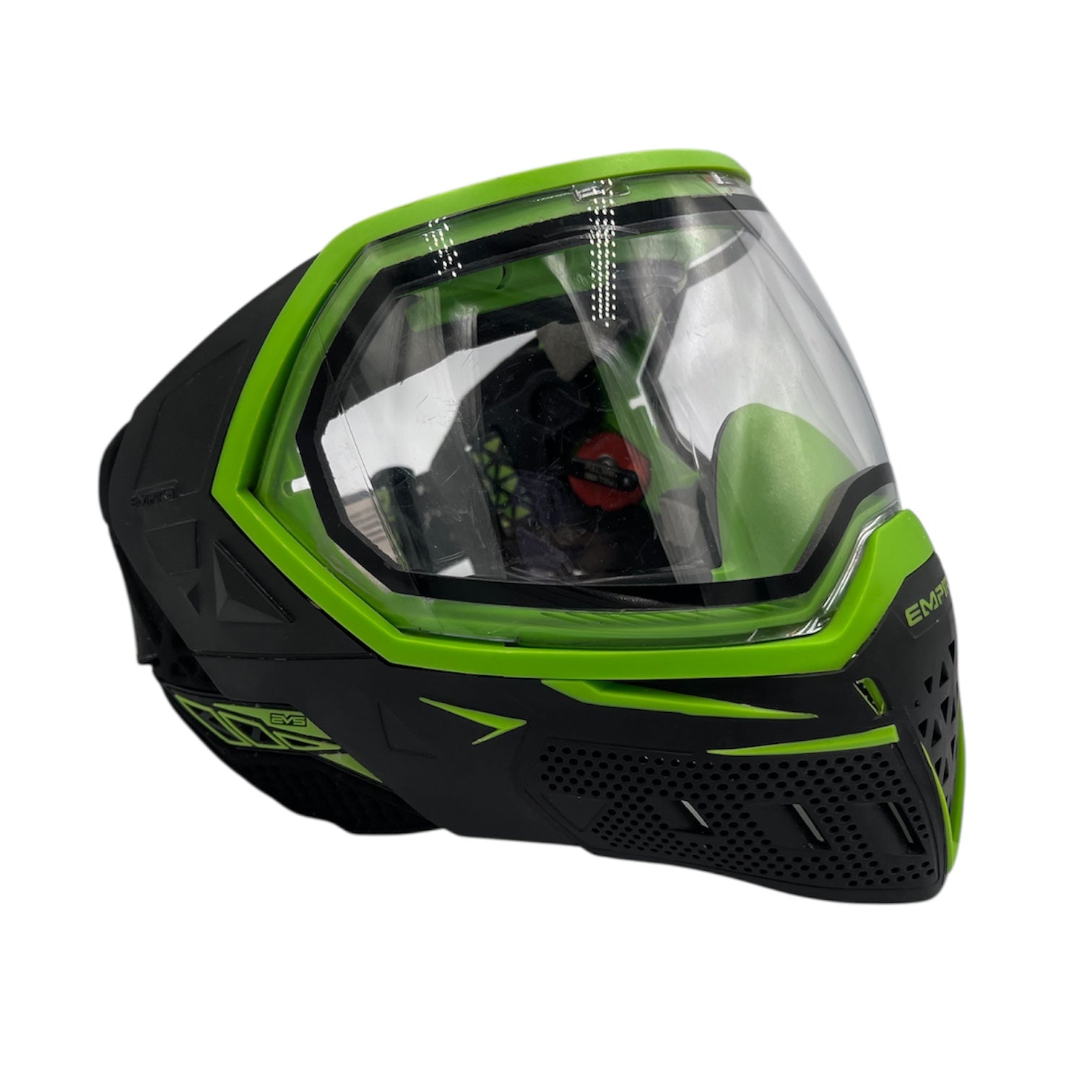 Empire EVS Mask (Used) - Black/Lime Green