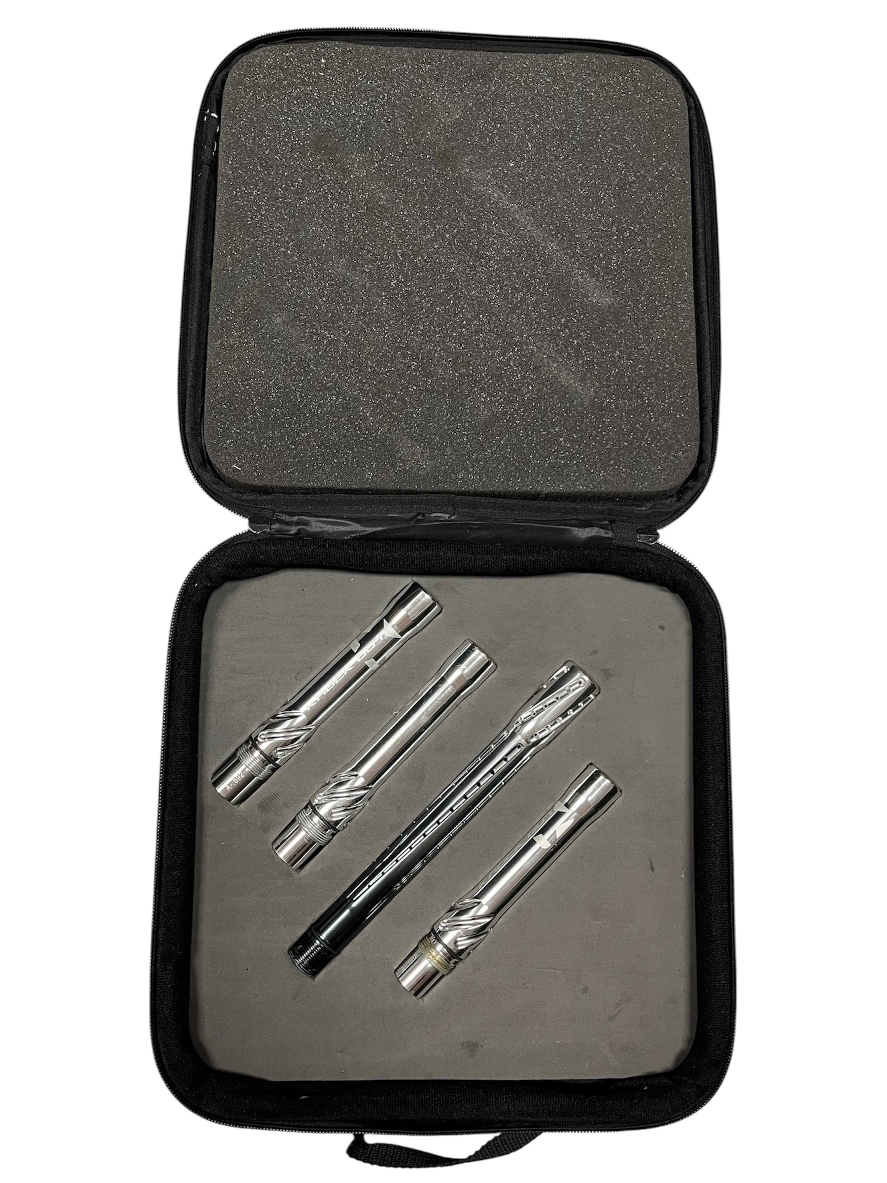 Knockout Barrel Kit (Autococker) - Black/Silver Fade