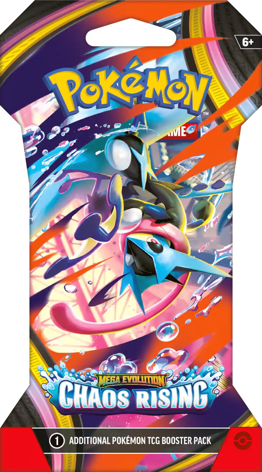 Pokémon Sleeved Booster Pack - ME04 - Chaos Rising