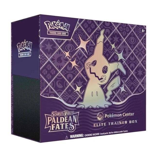 Pokémon Center Paldean Fates Elite Trainer Box (Exclusive)