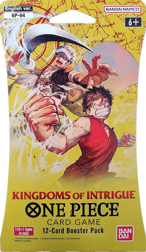 one piece card game kingdoms of intrigue booster box OP04 