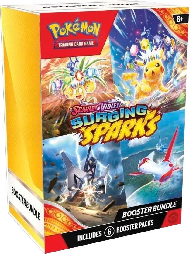 Pokémon SV08: Surging Sparks - Booster Bundle