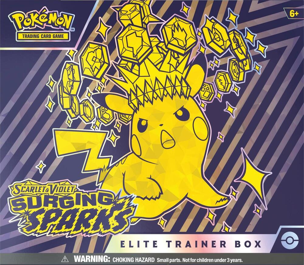 Pokémon Scarlet & Violet Surging Sparks Elite Trainer Box