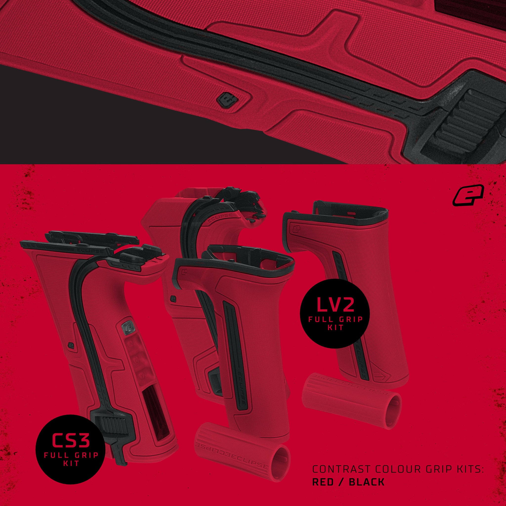 Planet Eclipse Ego LV1.6 LV Series Grip Kit Red