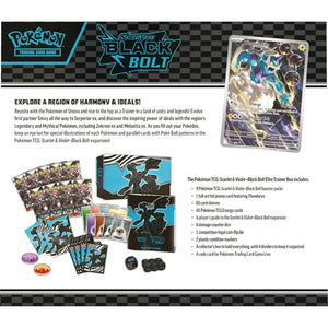 Pokémon Scarlet & Violet - 10.5 Black Bolt - Elite Trainer Box