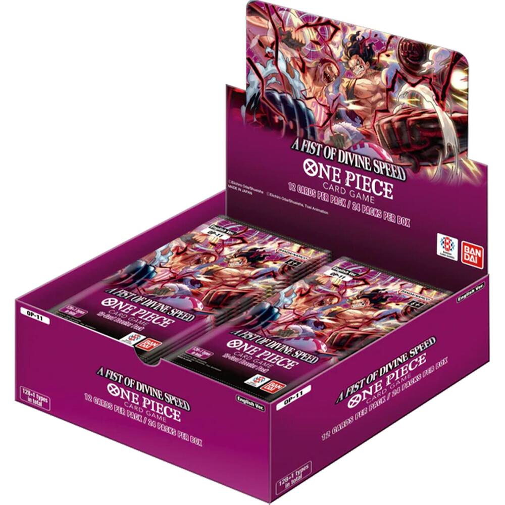 One Piece Card Game OP11 "A Fist of Divine Speed" Booster Box