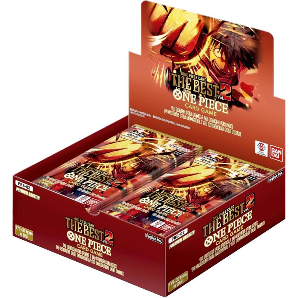 One Piece Card Game PRB02 Premium Booster "The Best Vol. 2" Booster Box
