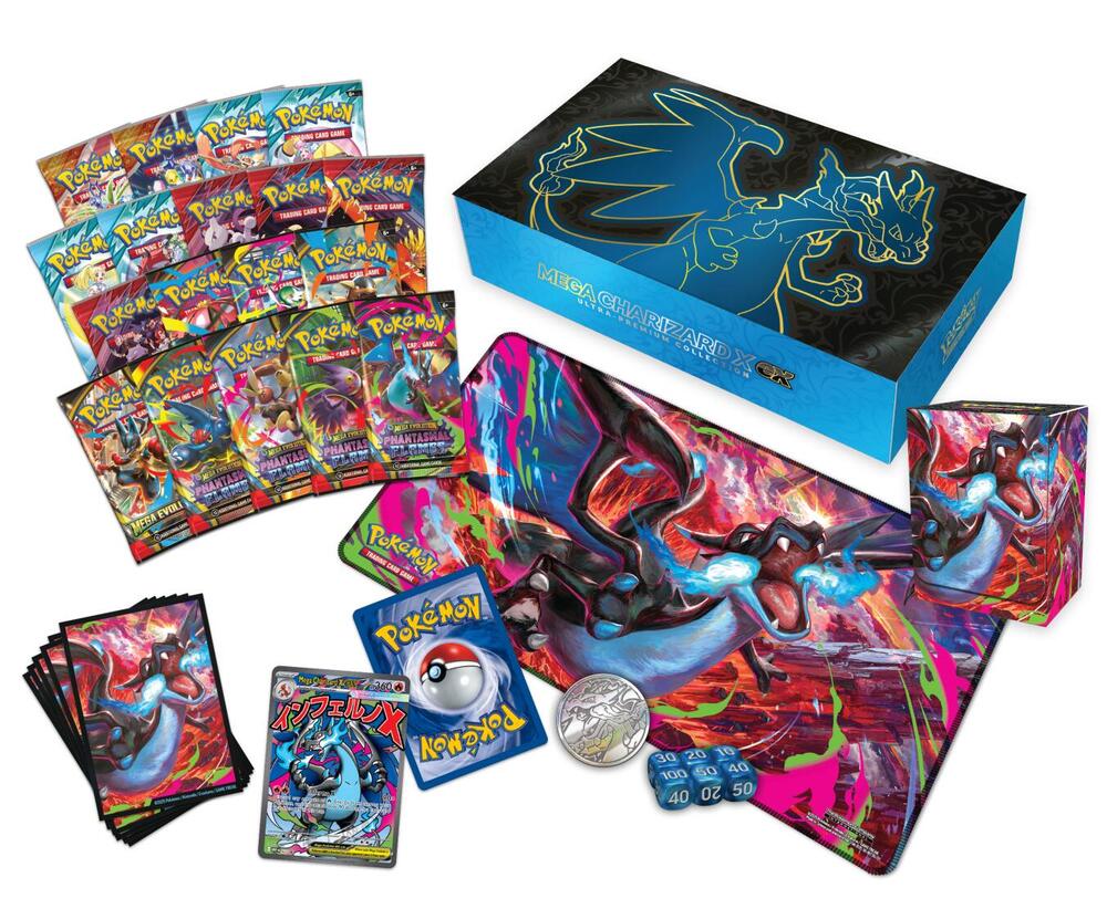 Pokémon Mega Charizard X ex Ultra Premium Collection - Mazens