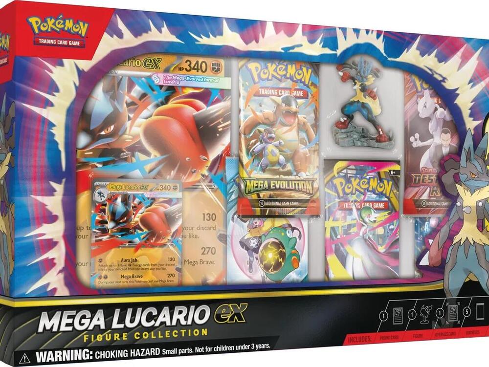 Pokémon Mega Lucario ex Premium Figure Collection