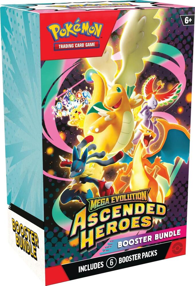 Pokémon Mega Evolutions - Ascended Heroes Booster Bundle