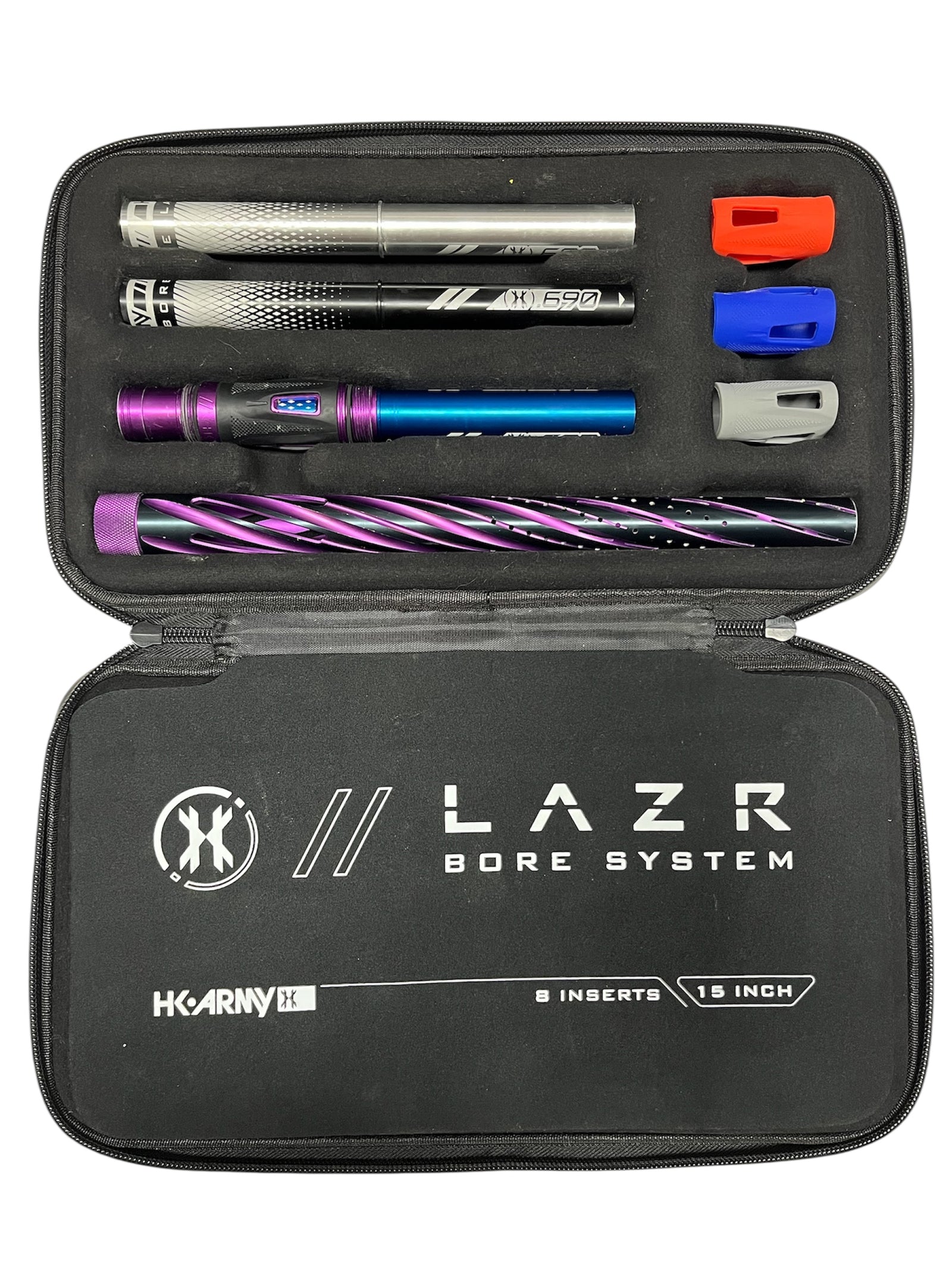 HK Army LAZR Elite Orbit Barrel Kit (Autococker) - Purple/Black Fade