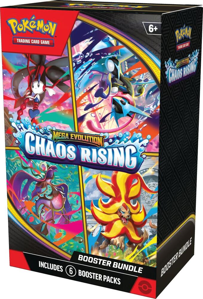 Pokémon Mega Evolutions - Chaos Rising Booster Bundle