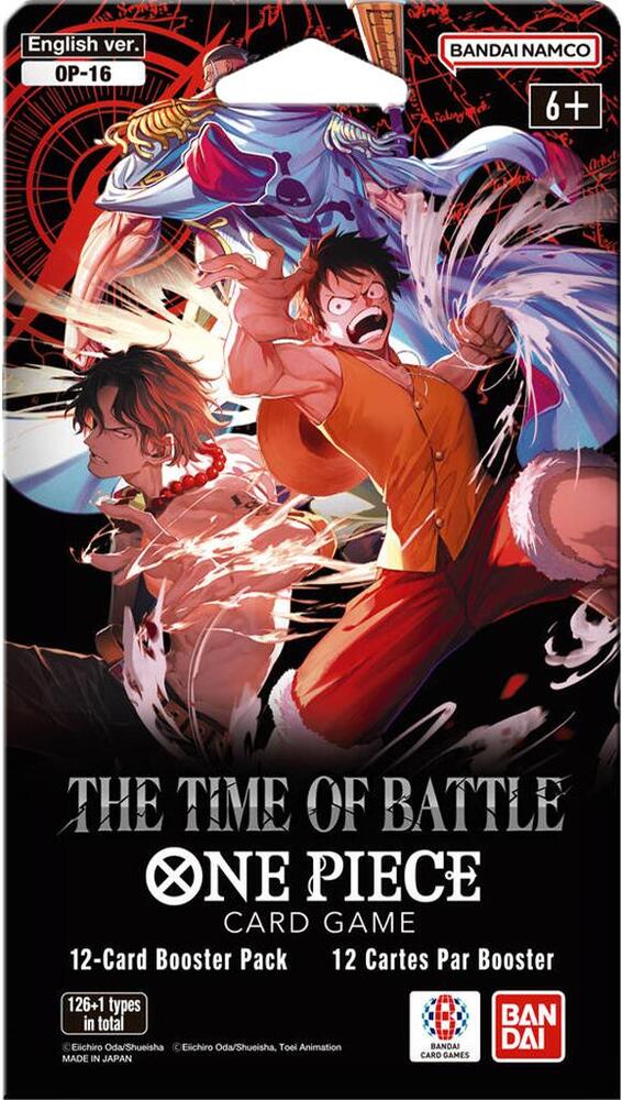 One Piece Card Game OP16 "The Time of Battle" Sleeved Booster Pack