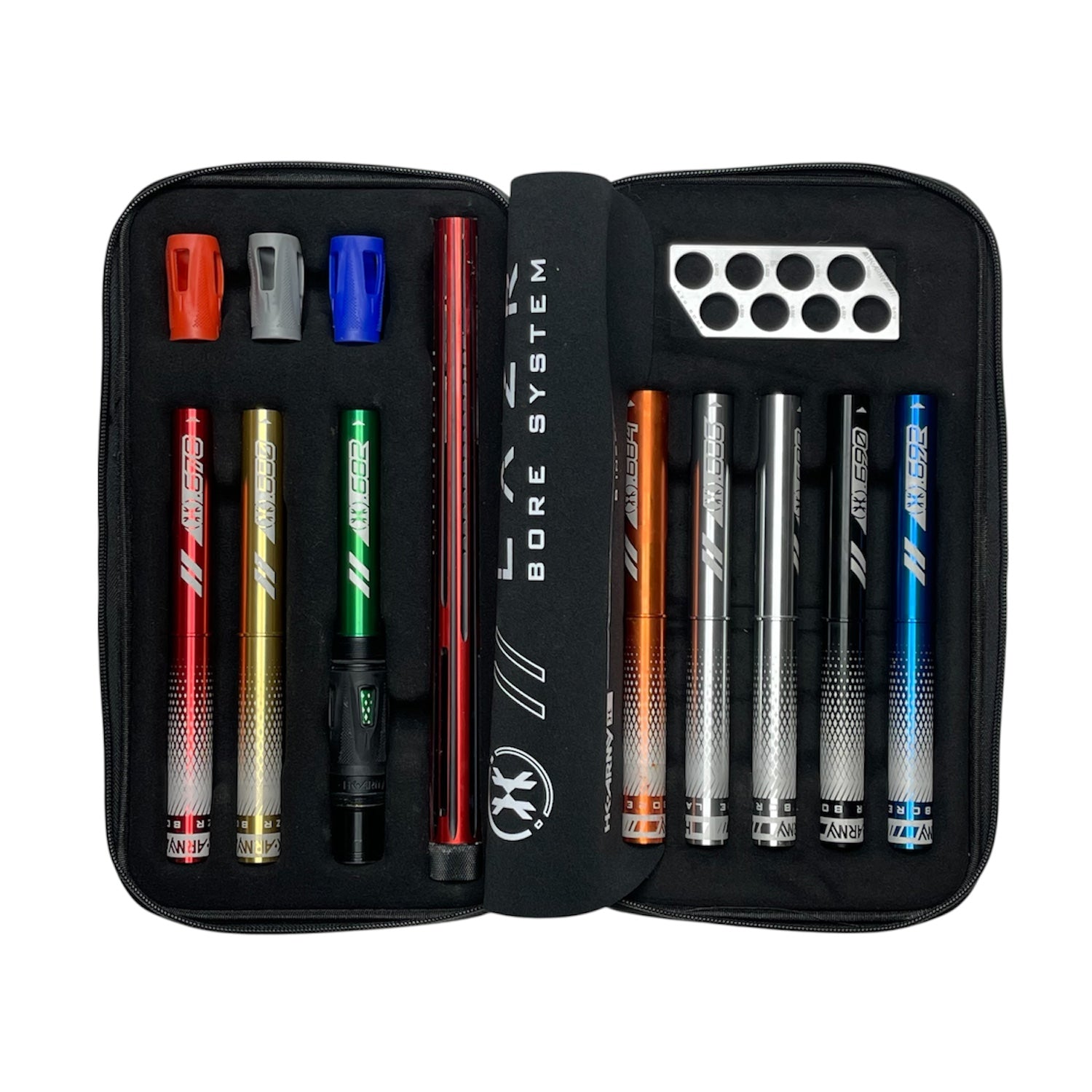 HK Army LAZR Barrel Kit (Autococker) - Black/Red