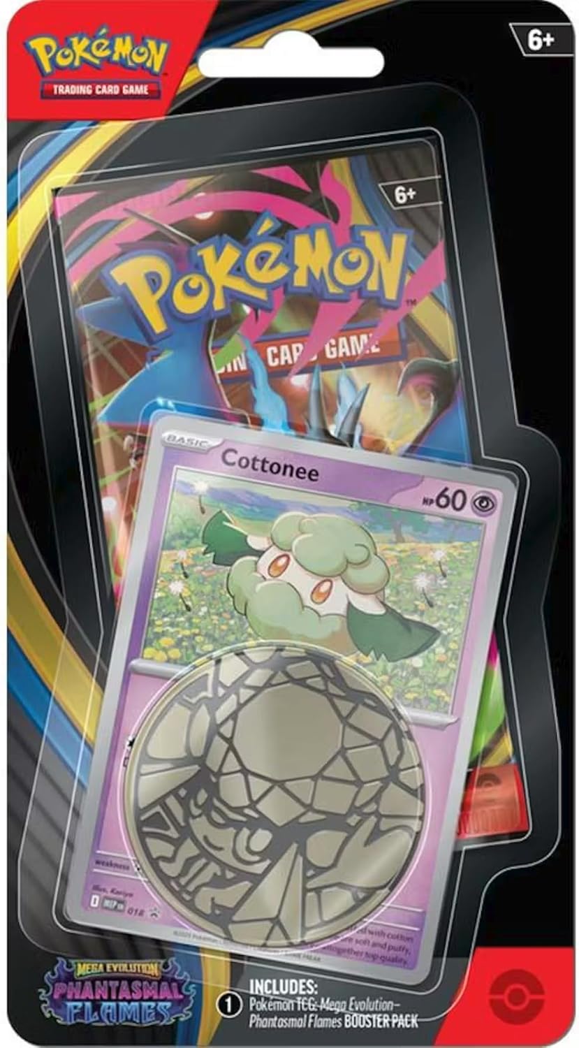 Pokemon Mega Evolution Phantasmal Flames Checklane Blister Pack