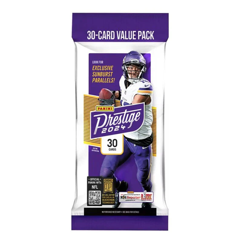 2024 Panini Prestige NFL Football Value Pack
